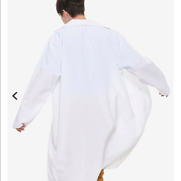 Rick and Morty NWT Lab coat and shirt/WIG BUNDLE - Picture 4 of 8